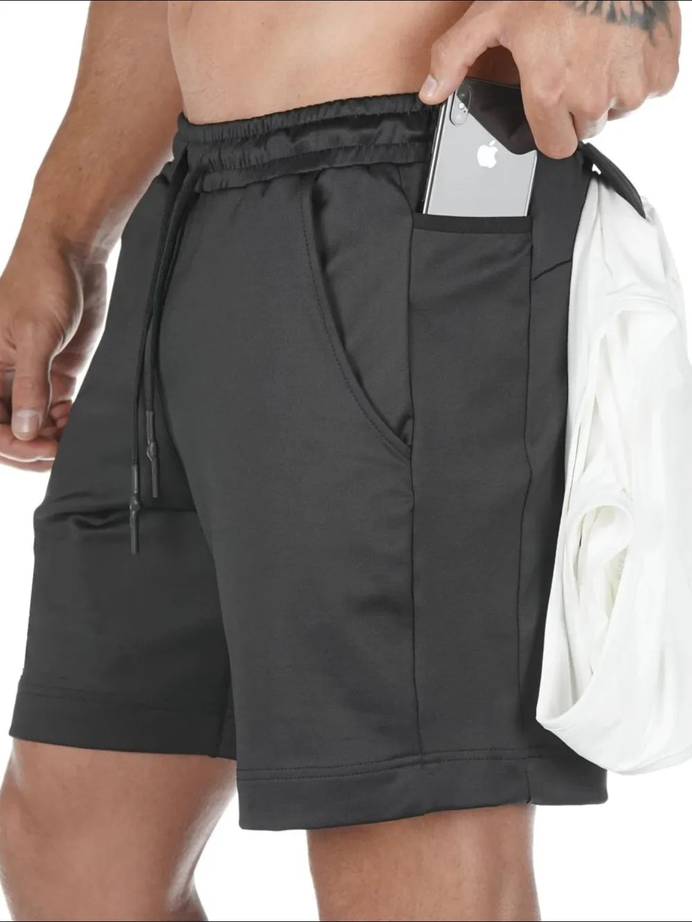 Men's Drawstring Active Shorts with Pockets Carauana Store