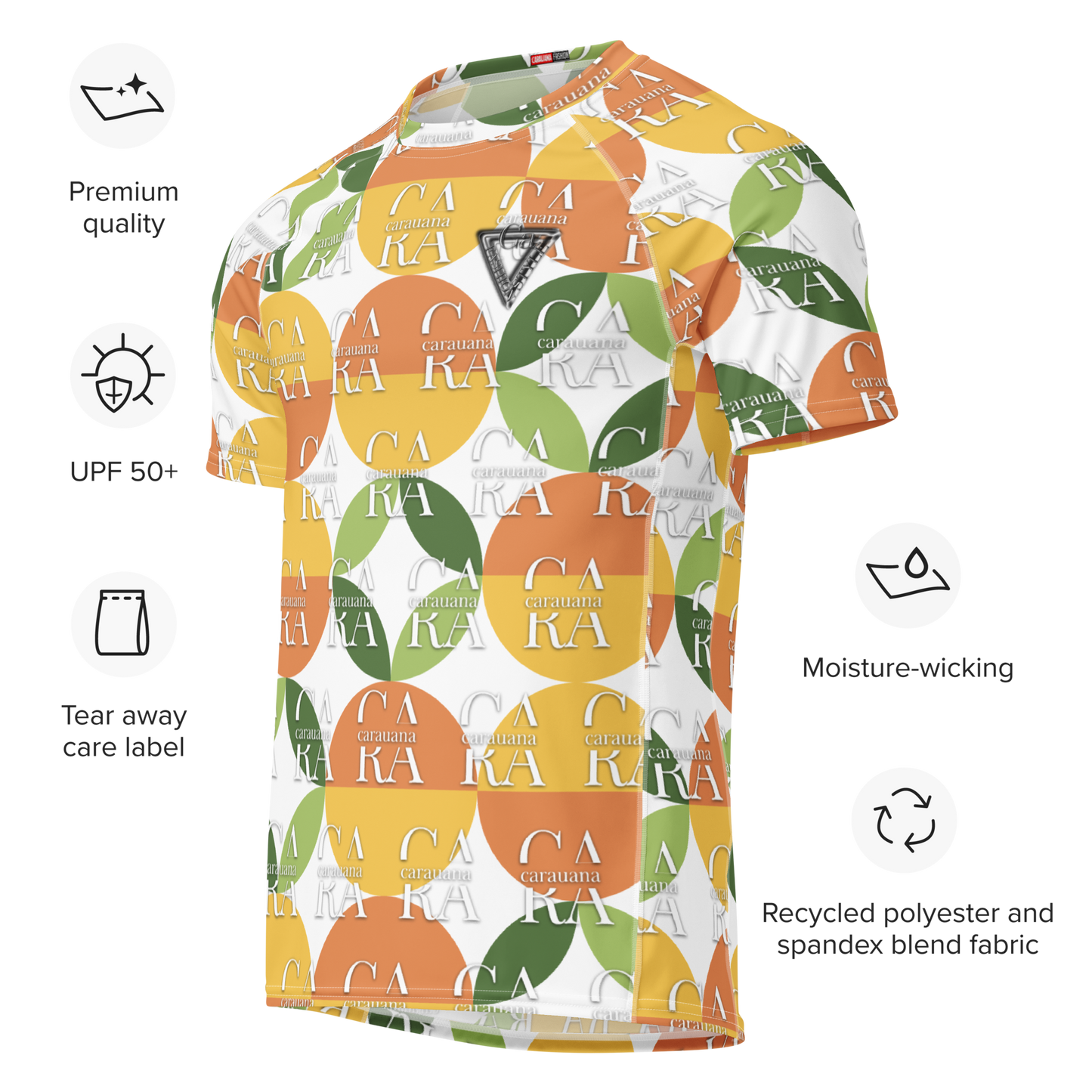 Original CaRaUaNa Rash Guard Brand Edition V108 Carauana Store