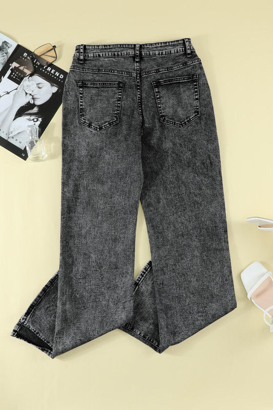 Slit Flare Jeans Carauana Store