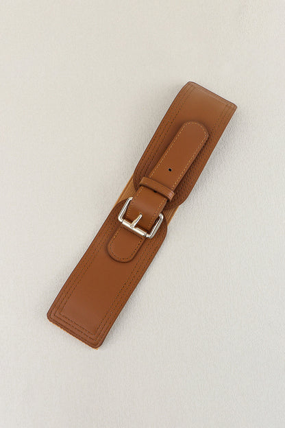 Elastic Wide PU Belt Carauana Store