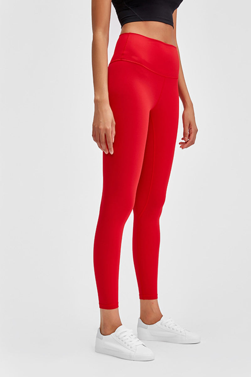 Millennia Wide Seamless Band Waist Sports Leggings Carauana Store