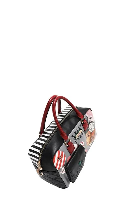 Nicole Lee USA Eco-Leather Boston Bag Carauana Store