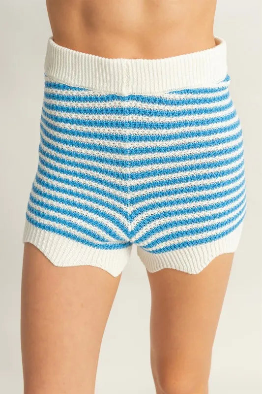 HYFVE Striped Cropped Tank and Shorts Set Carauana Store