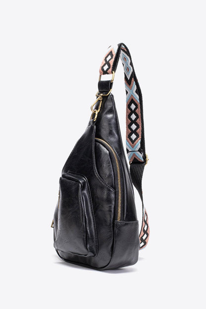 All The Feels PU Leather Sling Bag Carauana Store