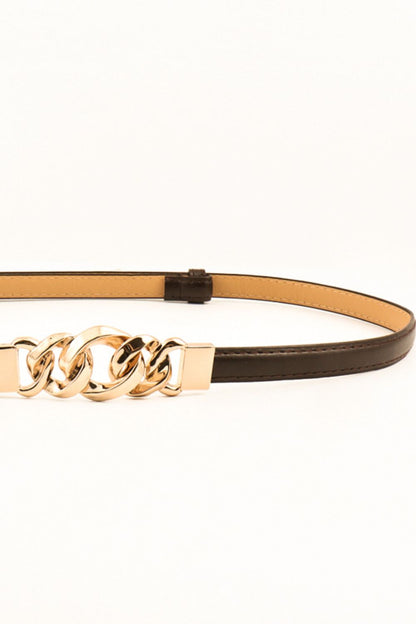 PU Skinny Belt Carauana Store