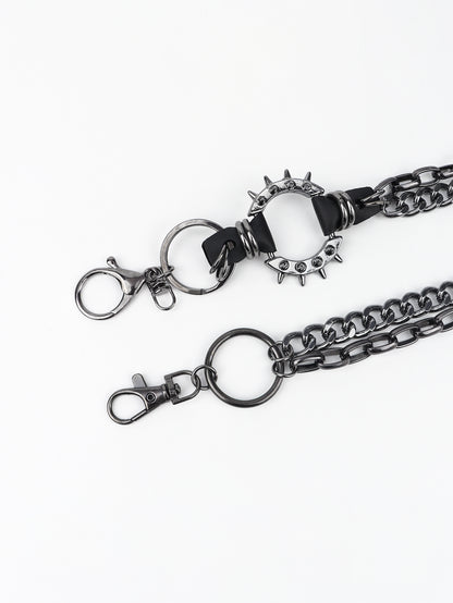 Punk Aluminium Chain Belt Carauana Store