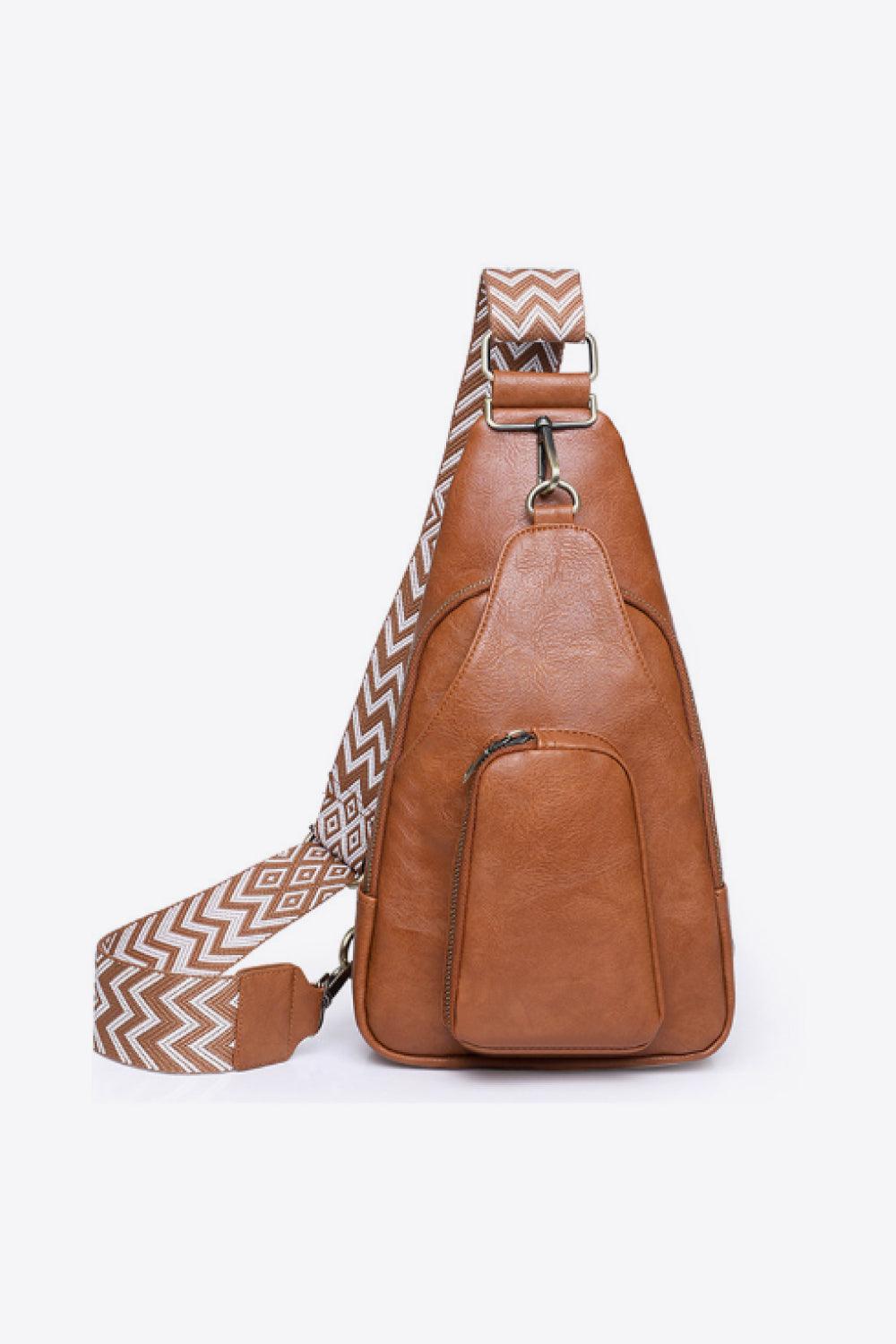 Adored Take A Trip PU Leather Sling Bag Carauana Store
