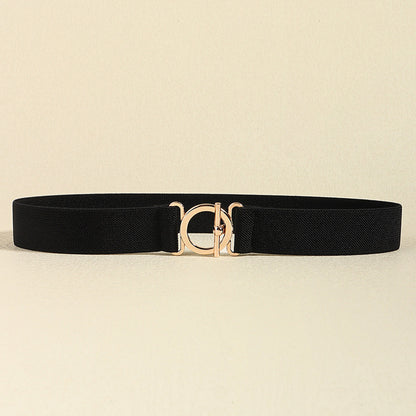 Toggle Clasp Elastic Belt Carauana Store