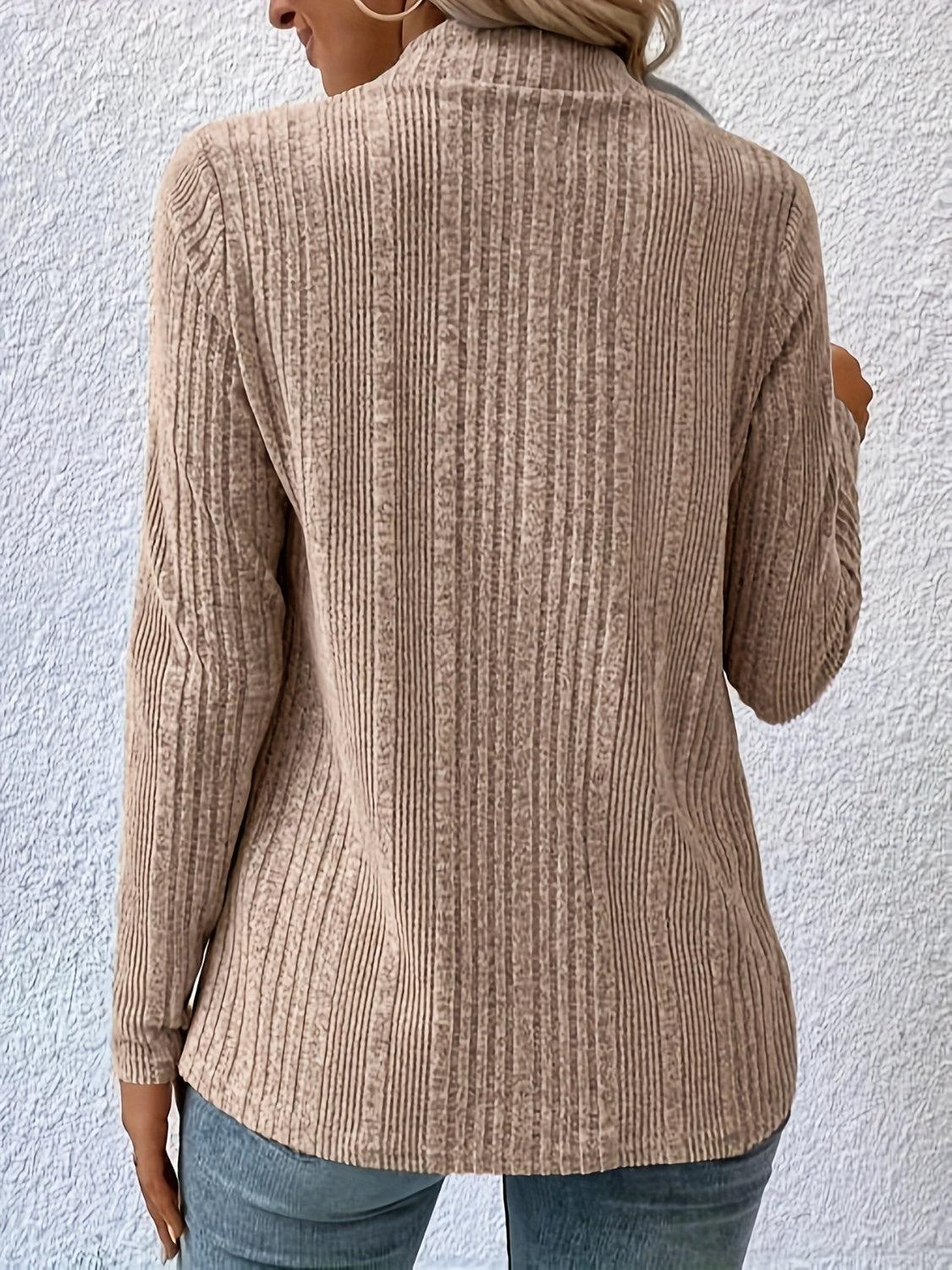 Open Front Long Sleeve Cardigan Carauana Store
