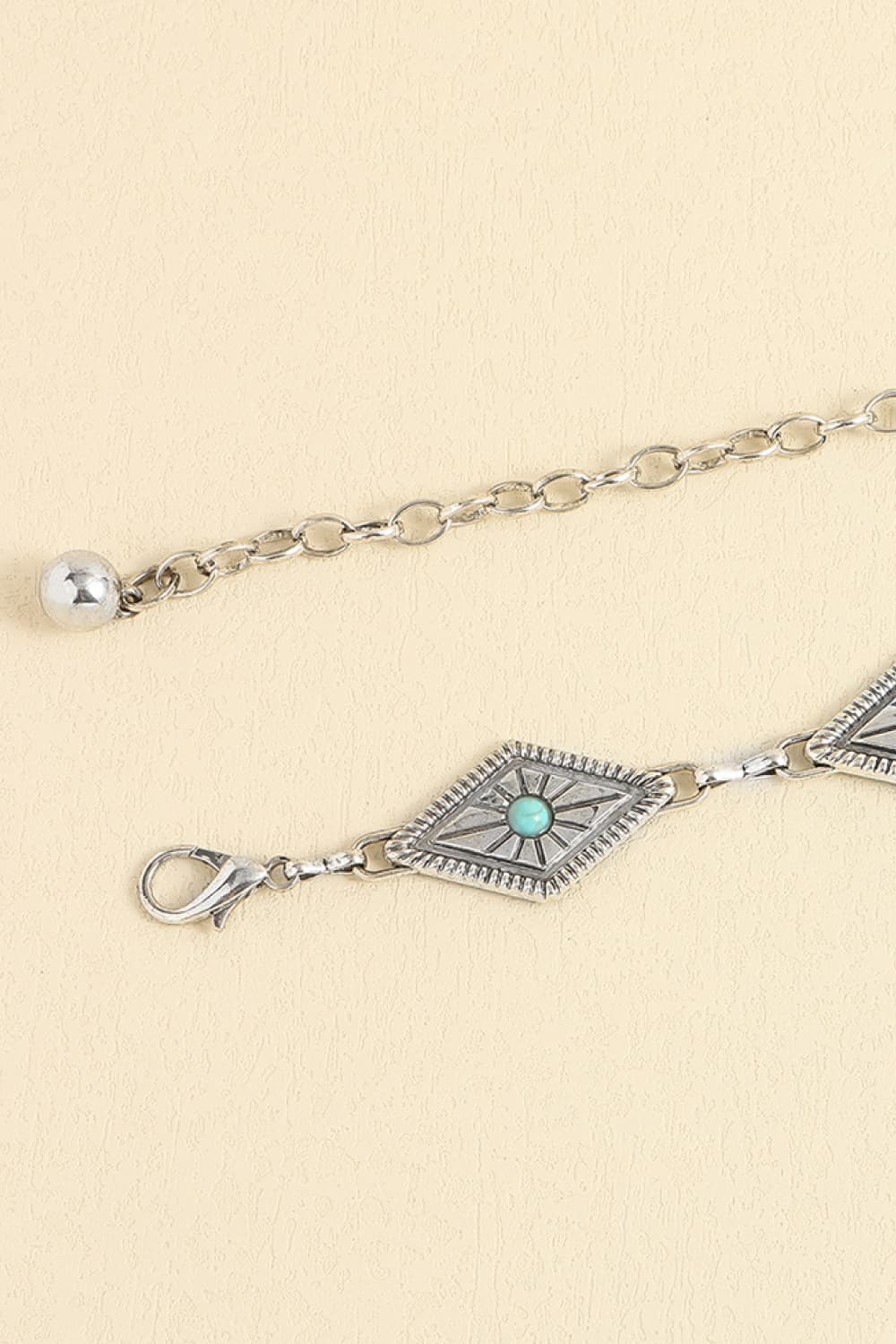 Vintage Turquoise Alloy Belt Carauana Store