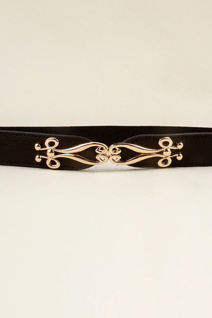 Alloy Buckle Elastic Belt Carauana Store