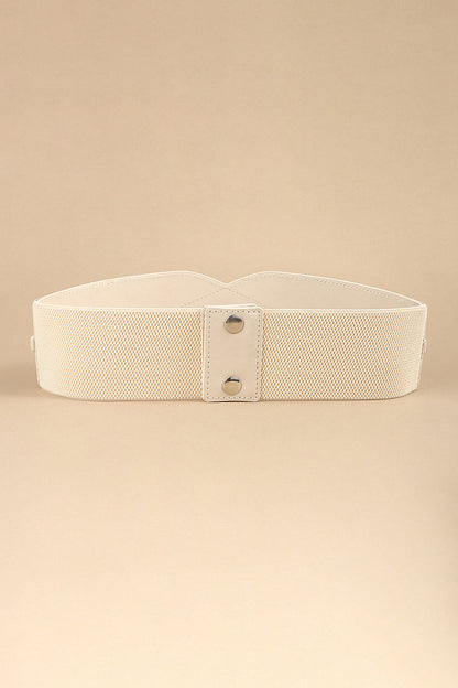 Elastic Wide PU Belt Carauana Store