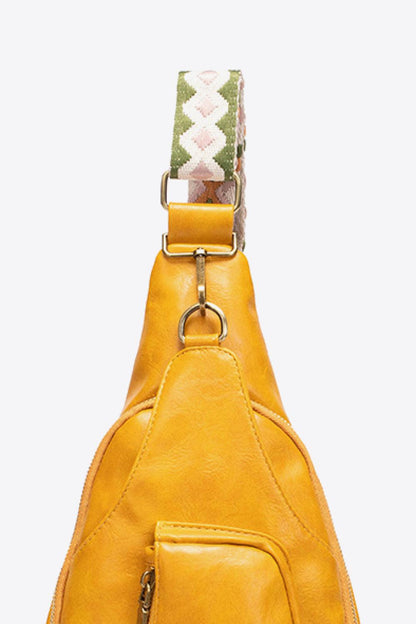 All The Feels PU Leather Sling Bag Carauana Store