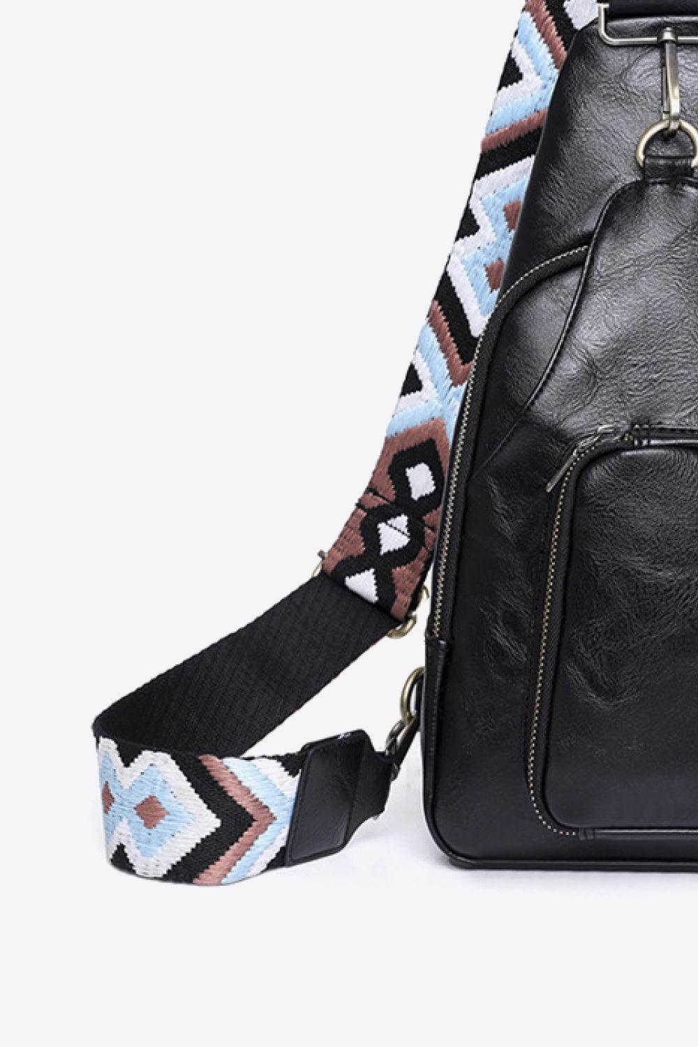 Adored Take A Trip PU Leather Sling Bag Carauana Store