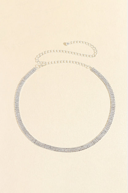 Rhinestones Alloy Belt Carauana Store