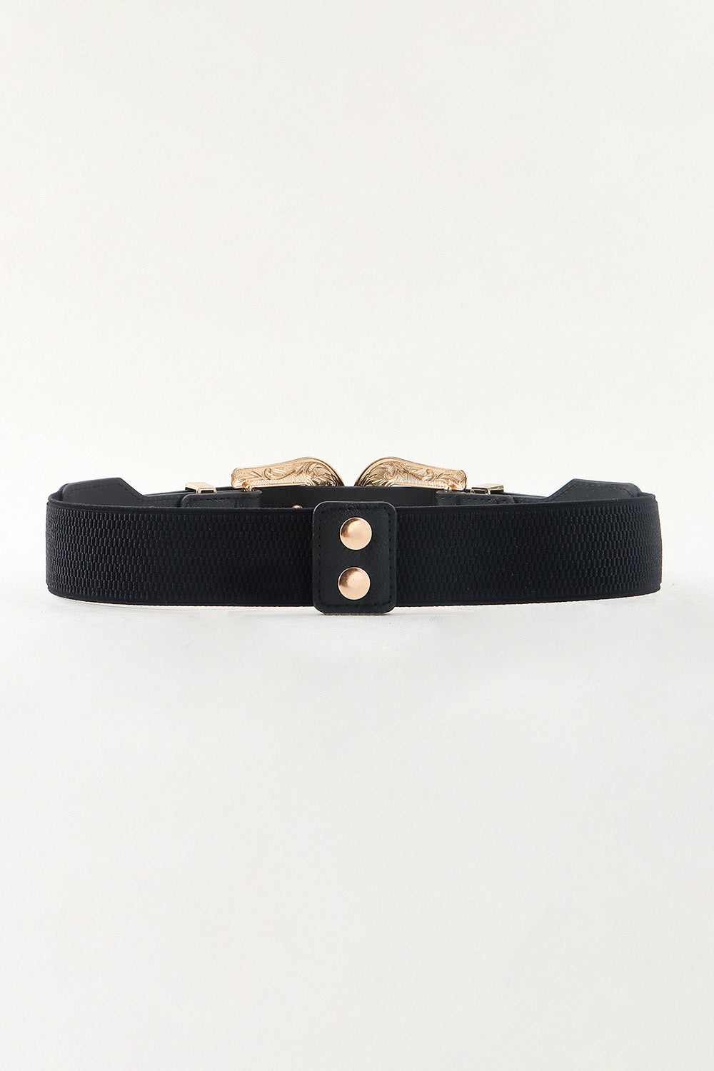 Symmetrical Zinc Alloy Buckle PU Leather Belt Carauana Store