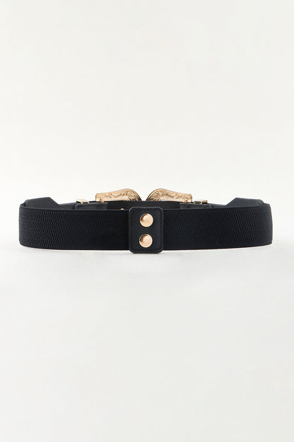 Symmetrical Zinc Alloy Buckle PU Leather Belt Carauana Store
