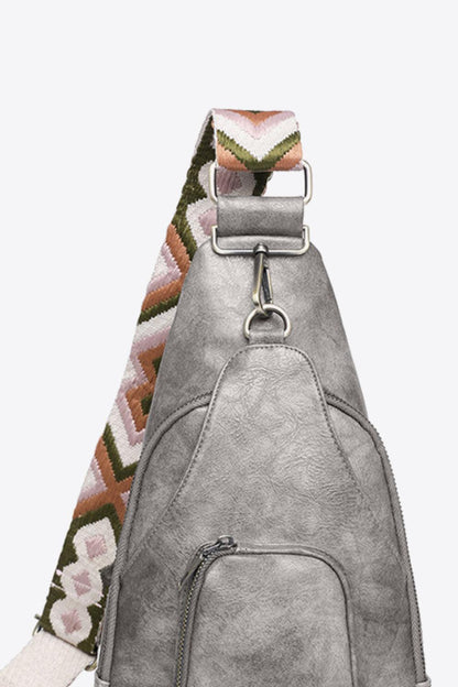 Adored Take A Trip PU Leather Sling Bag Carauana Store