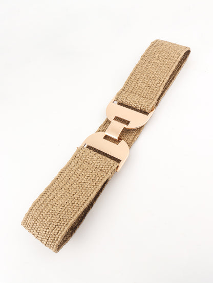 Alloy Buckle Elastic Belt Carauana Store