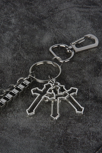 Double-Layered Cross Waist Chain Carauana Store