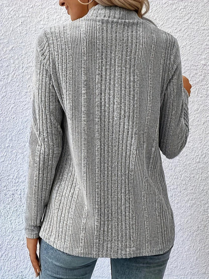 Open Front Long Sleeve Cardigan Carauana Store