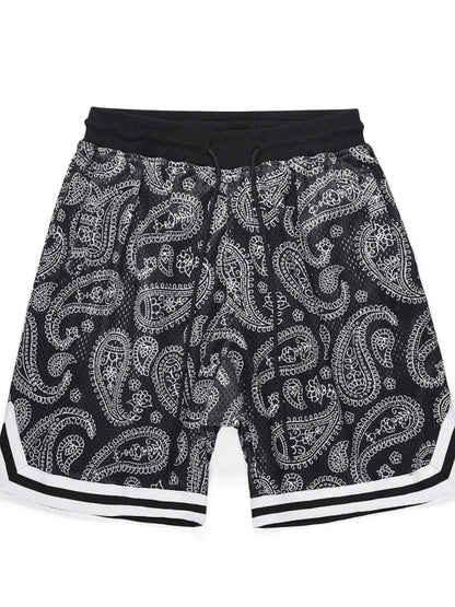 Men's Drawstring Printed Shorts Carauana Store