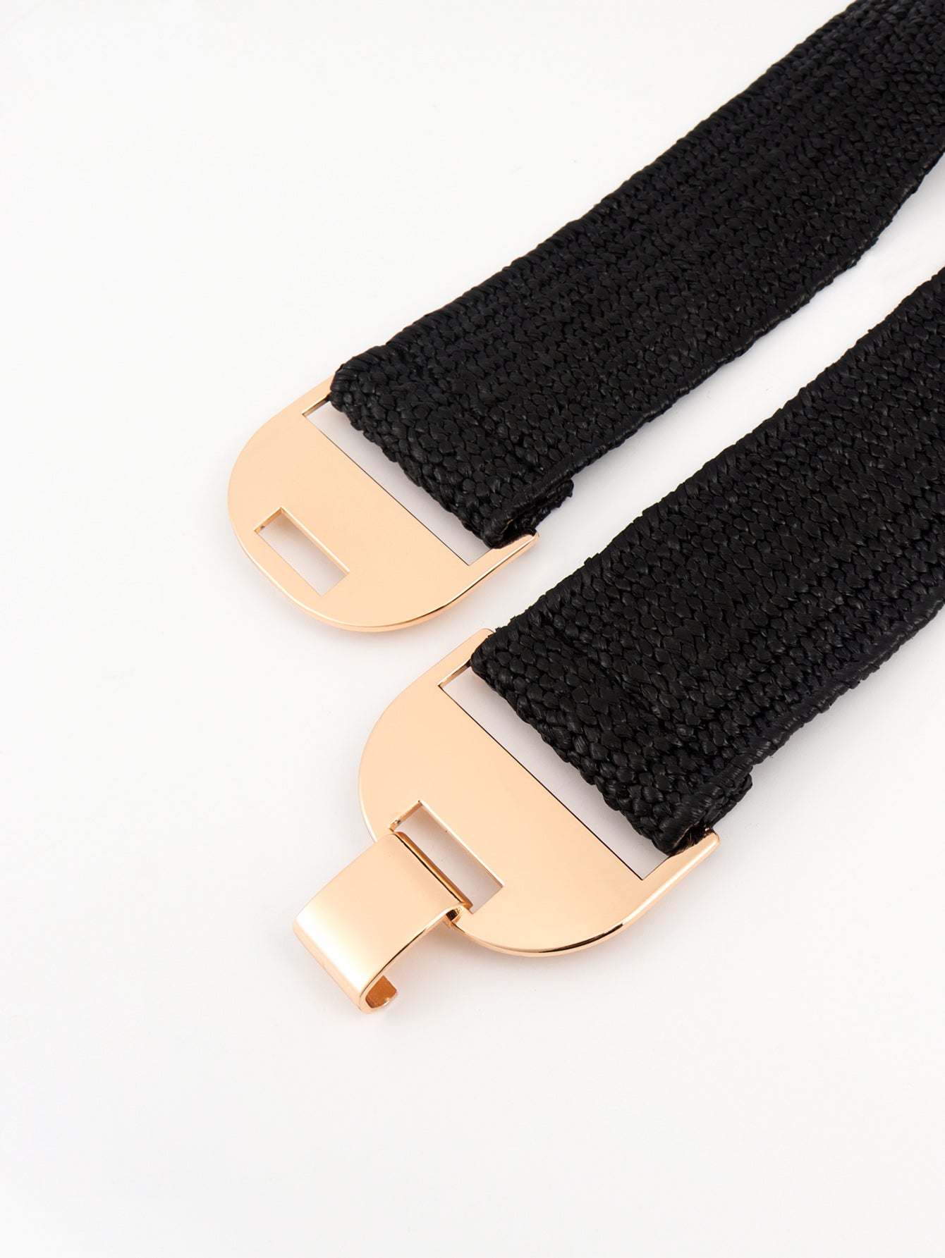 Alloy Buckle Elastic Belt Carauana Store