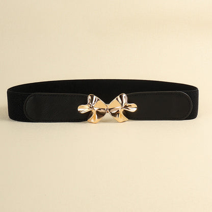 Alloy Buckle Elastic Belt Carauana Store