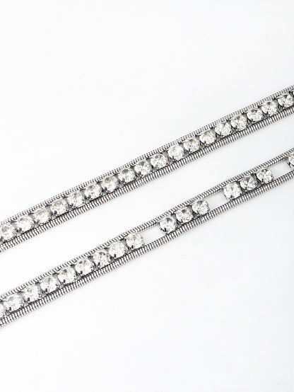 Rhinestone Metal Belt Carauana Store