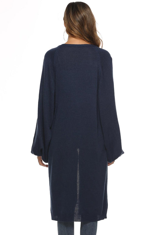 Long Sleeve Open Front Cardigan Carauana Store