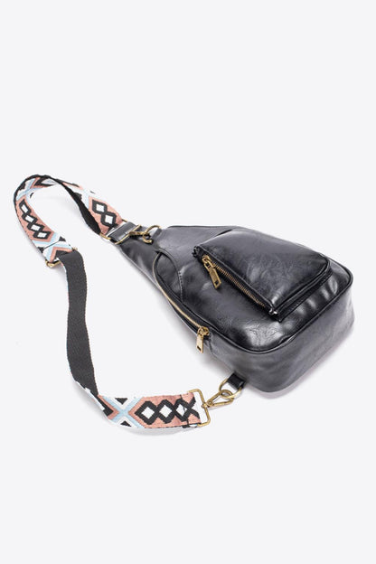 All The Feels PU Leather Sling Bag Carauana Store