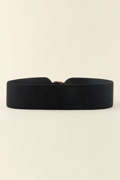 Elastic Wide PU Belt Carauana Store