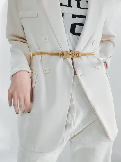 Knot Buckle Metal Belt Carauana Store