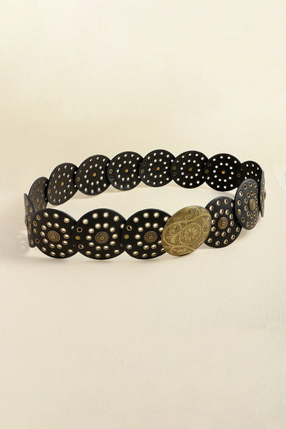 Vintage PU Leather Wide Belt Carauana Store