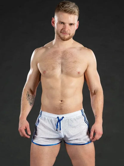 Men's Drawstring Side Striped Active Shorts Carauana Store