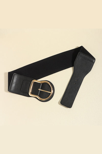 Zinc Alloy PU Leather Belt Carauana Store