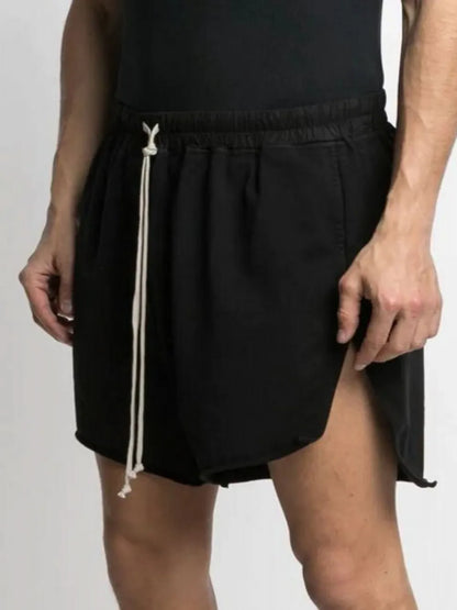 Men's Plus Size Drawstring Active Shorts Carauana Store