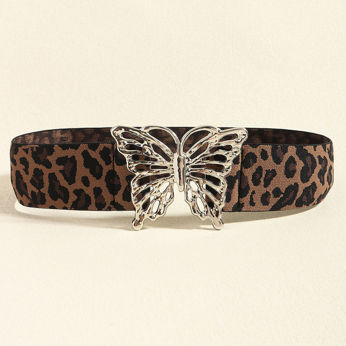 Butterfly Alloy Buckle Elastic Belt Carauana Store