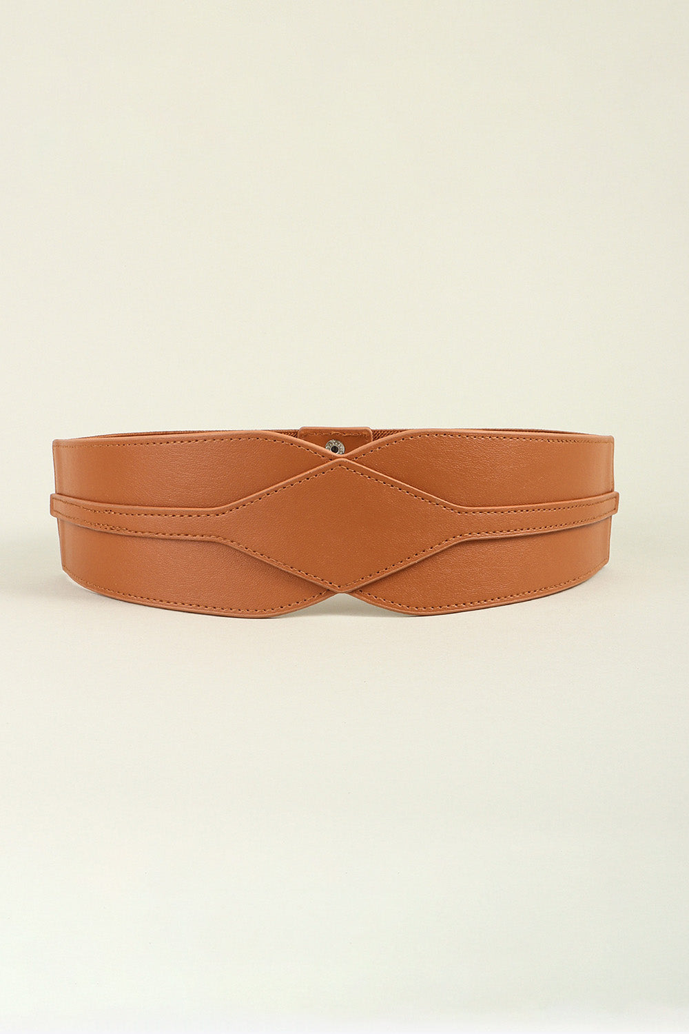 Elastic Wide PU Belt Carauana Store