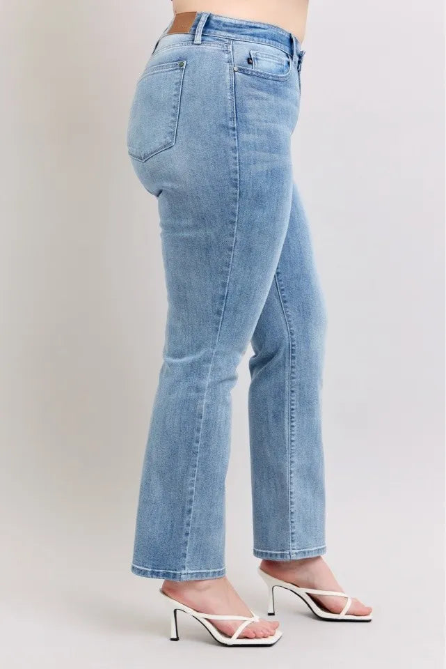 Judy Blue Plus Size High Waist Dad Jeans Carauana Store