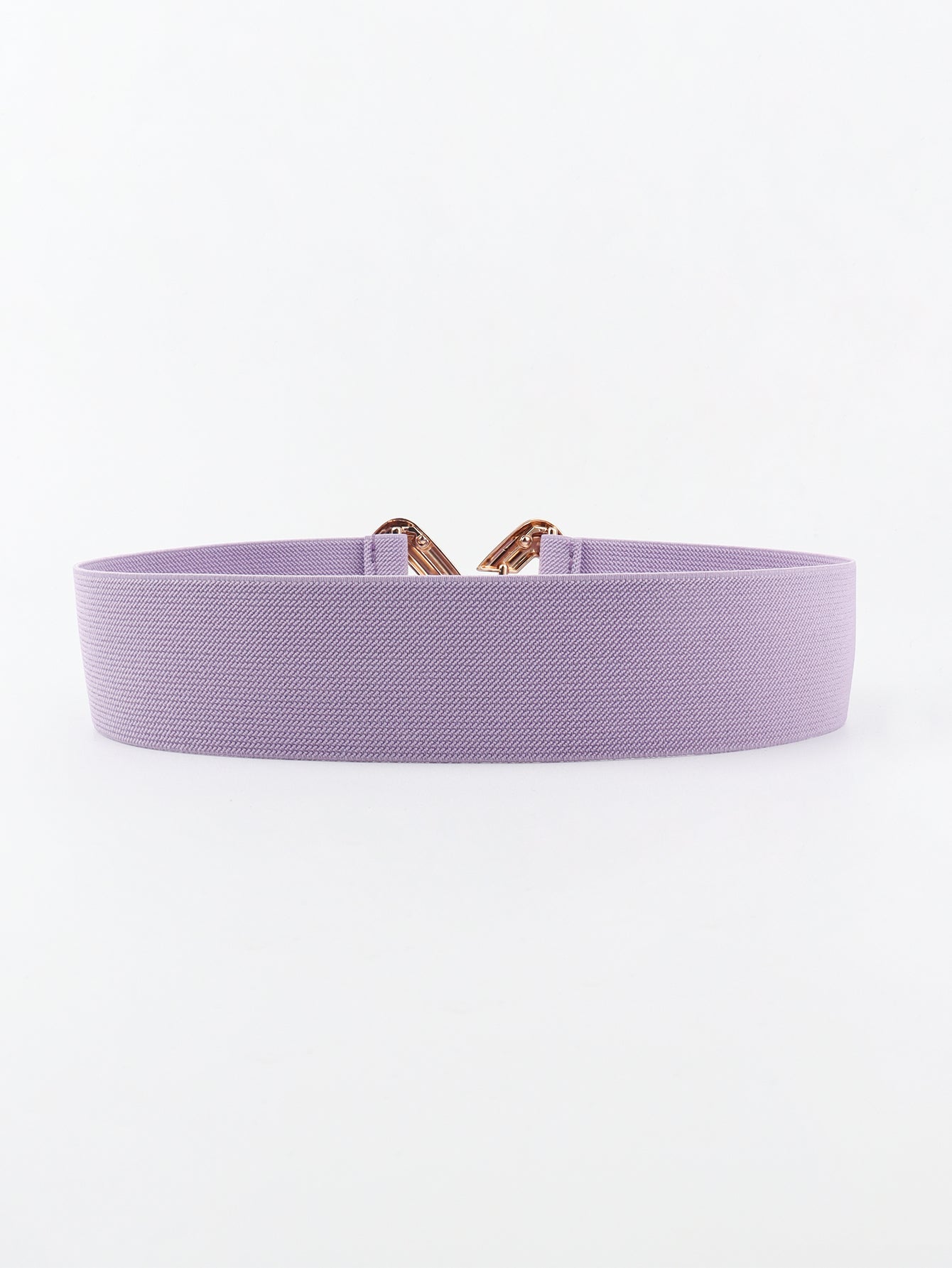 Geometric Buckle Elastic Wide Belt Carauana Store