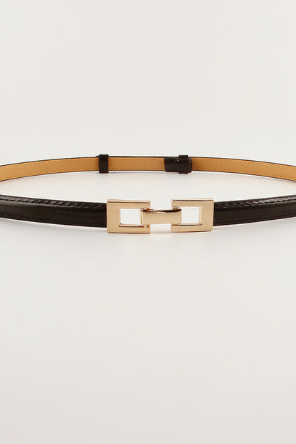 PU Skinny Belt Carauana Store