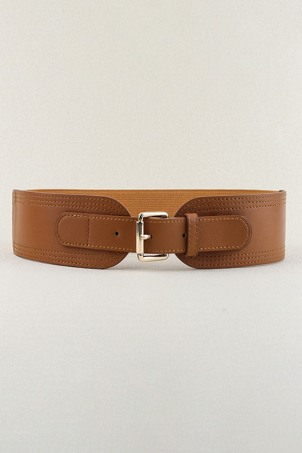 Elastic Wide PU Belt Carauana Store