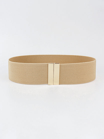 Alloy Buckle Elastic Belt Carauana Store
