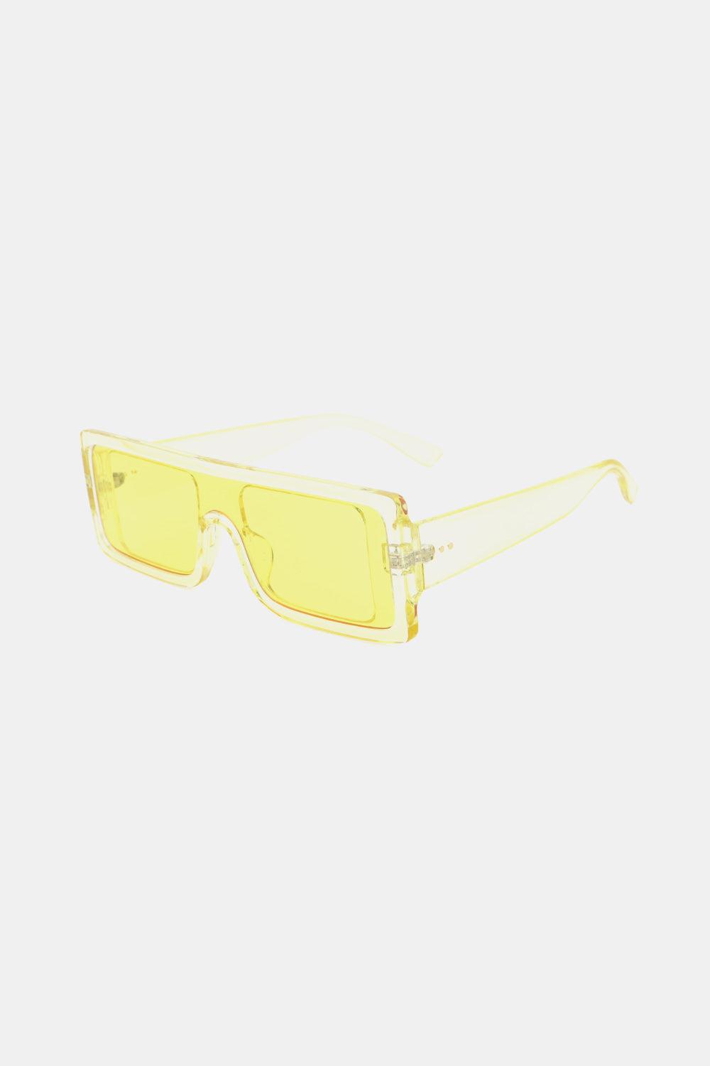 Polycarbonate Frame Rectangle Sunglasses Carauana Store