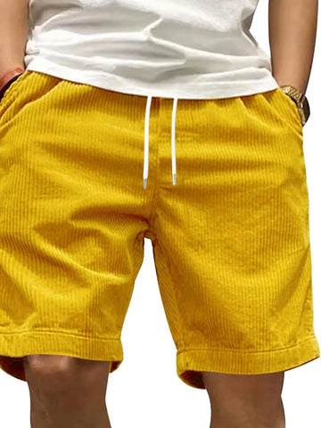 Men's Drawstring Shorts with Pockets
