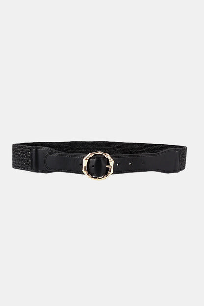 Alloy Buckle Braided Belt Carauana Store