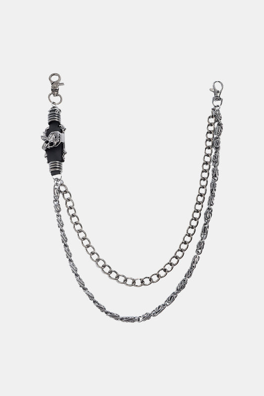 Double Layer Alloy Chain Belt Carauana Store
