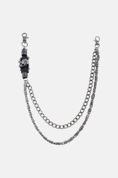 Double Layer Alloy Chain Belt Carauana Store