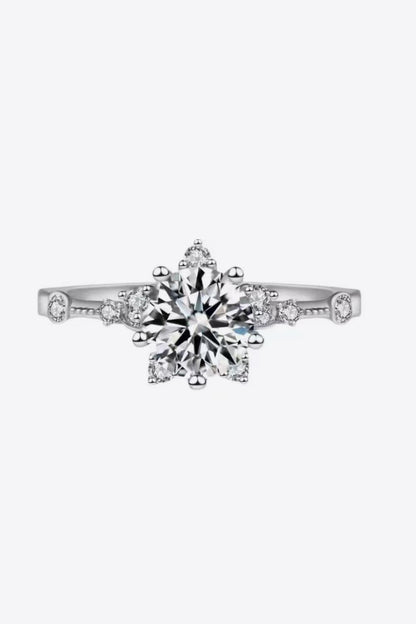 1 Carat Moissanite 6-Prong Ring Carauana Store